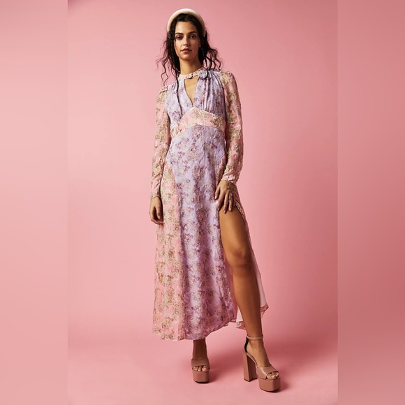 LoveShackFancy Starling Maxi Dress Sz 4 - Picture 9 of 12